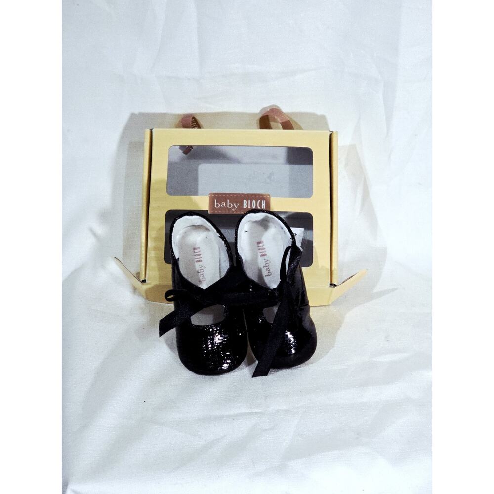 Baby Bloch Black Patent Mary Jane Shoes – Size 9–12M
